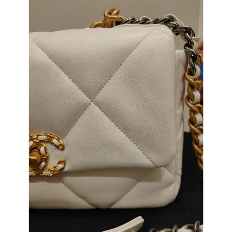 chanel c19 white|chanel handbags sale.